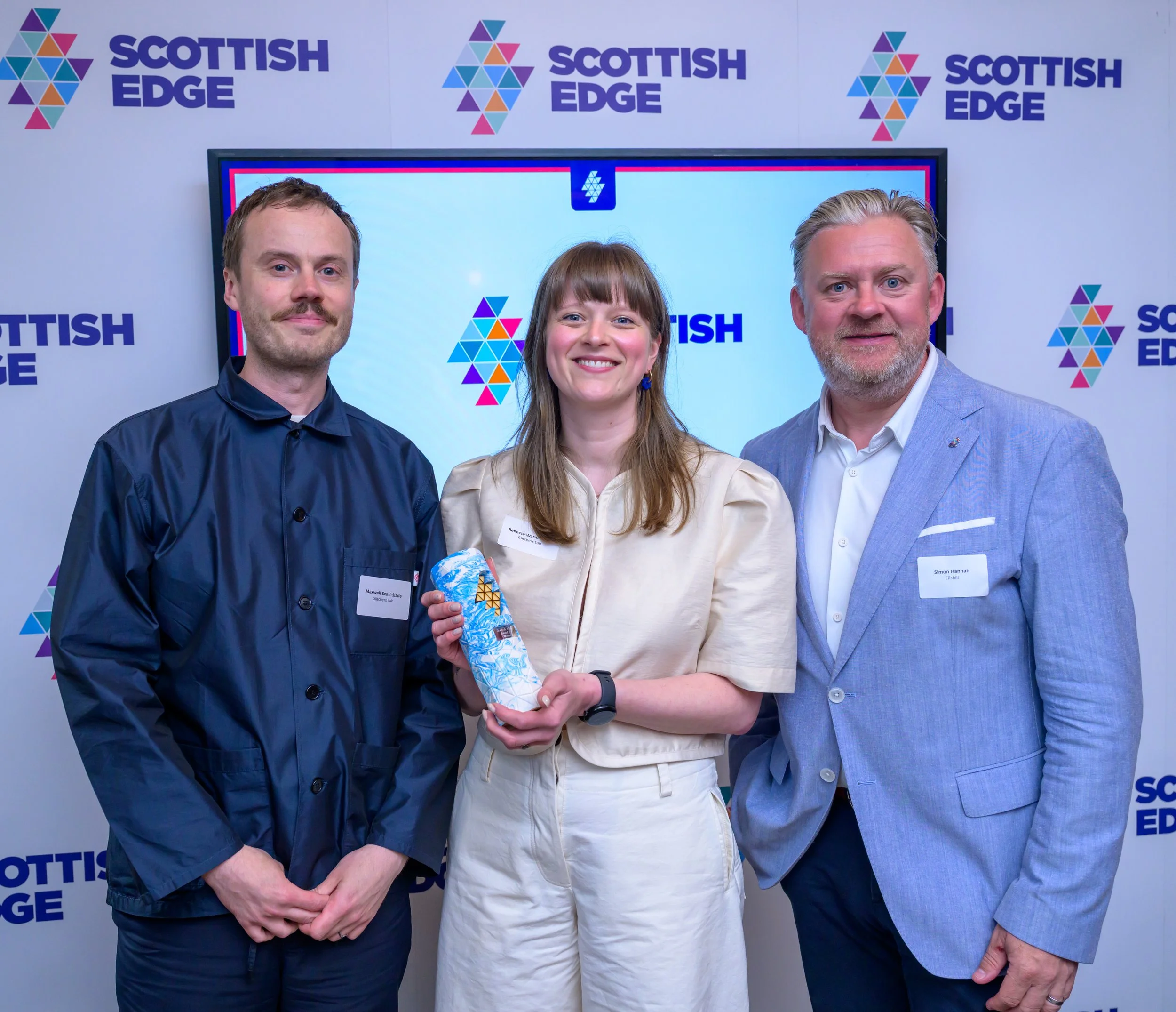 The GLITCHERS Lab team, winners of Scottish EDGE Round 25